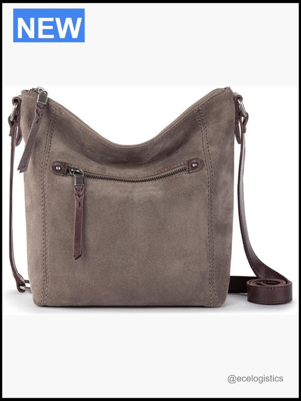 Crossbody Purse Leather Handbag Everyday Travel Adjustable Strap